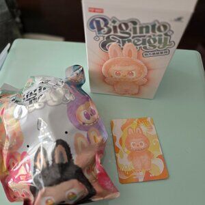 AUTHENTIC NEW Pop Mart LABUBU Big Into Energy Plush - Happiness Bag Sealed